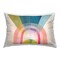 Sun Rays & Rainbow Outdoor Printed Pillow Design by Grace Popp, 14 x 7 x 20